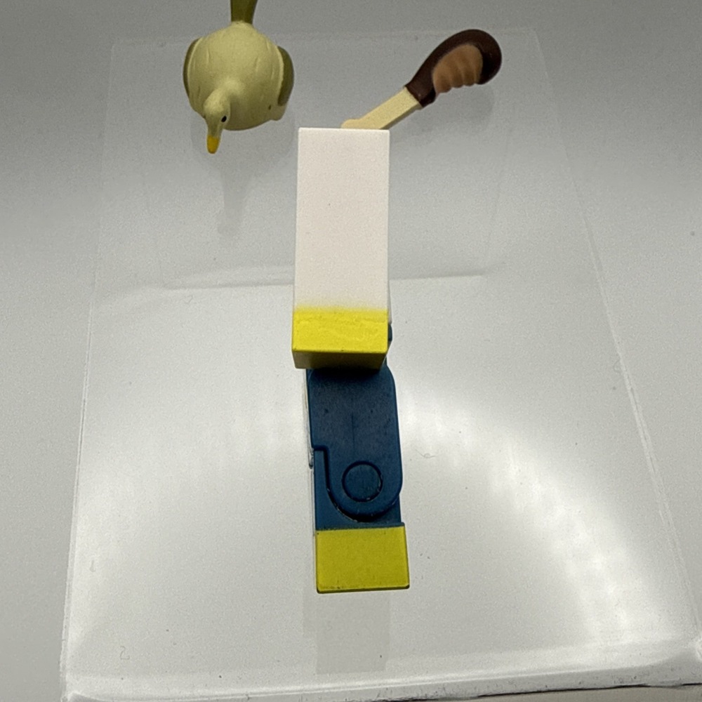 ROBL0X Blame John SHEDLETSKY Series 1 Figure Bird Hat Turkey Leg NO Head No Code - Picture 4 of 16